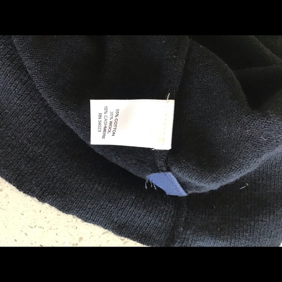 Banana republic black puff sleeve sweater top - Picture 5 of 5